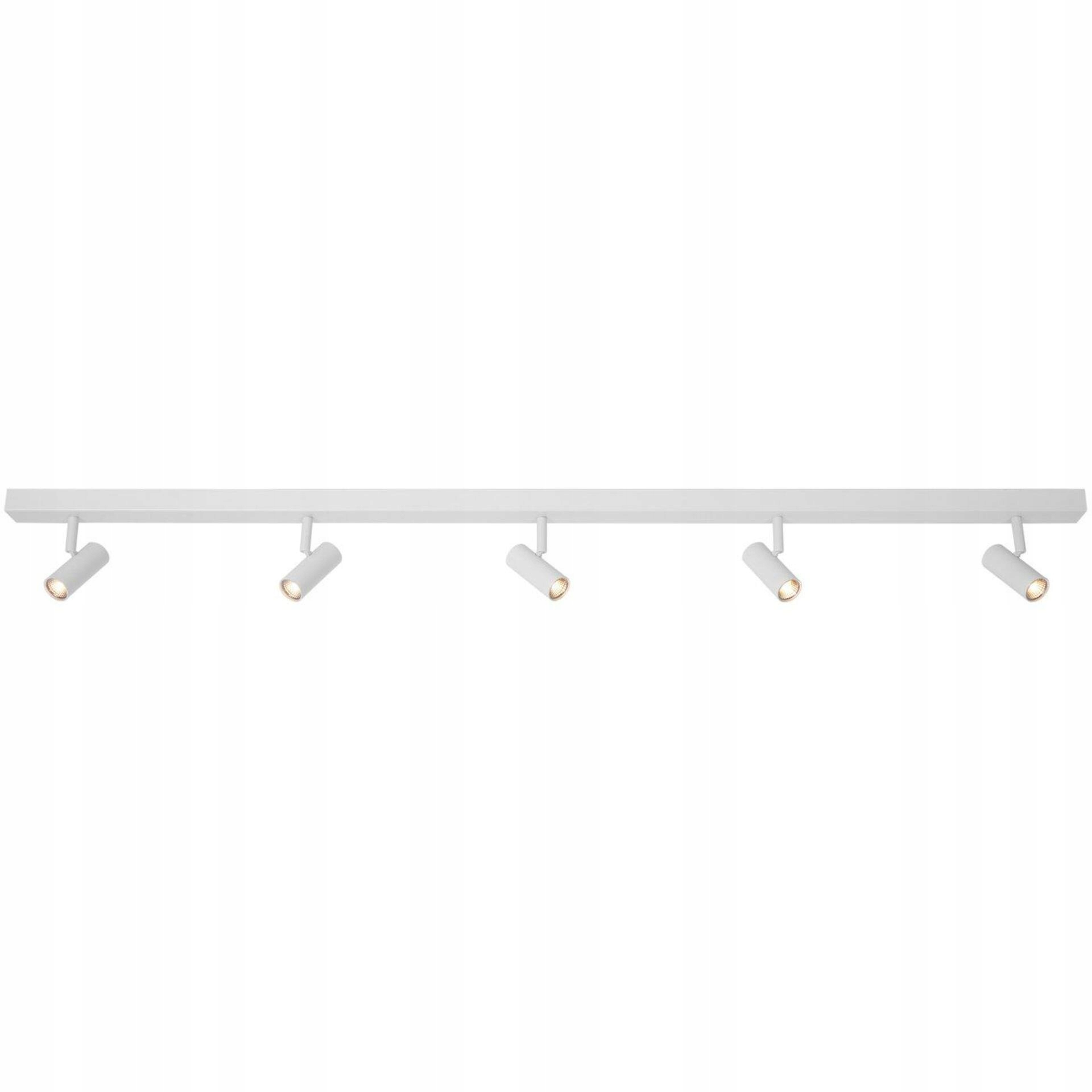Nordlux Omari 5-Spot Led bodové svítidlo bílá, stmívatelné, 118 cm