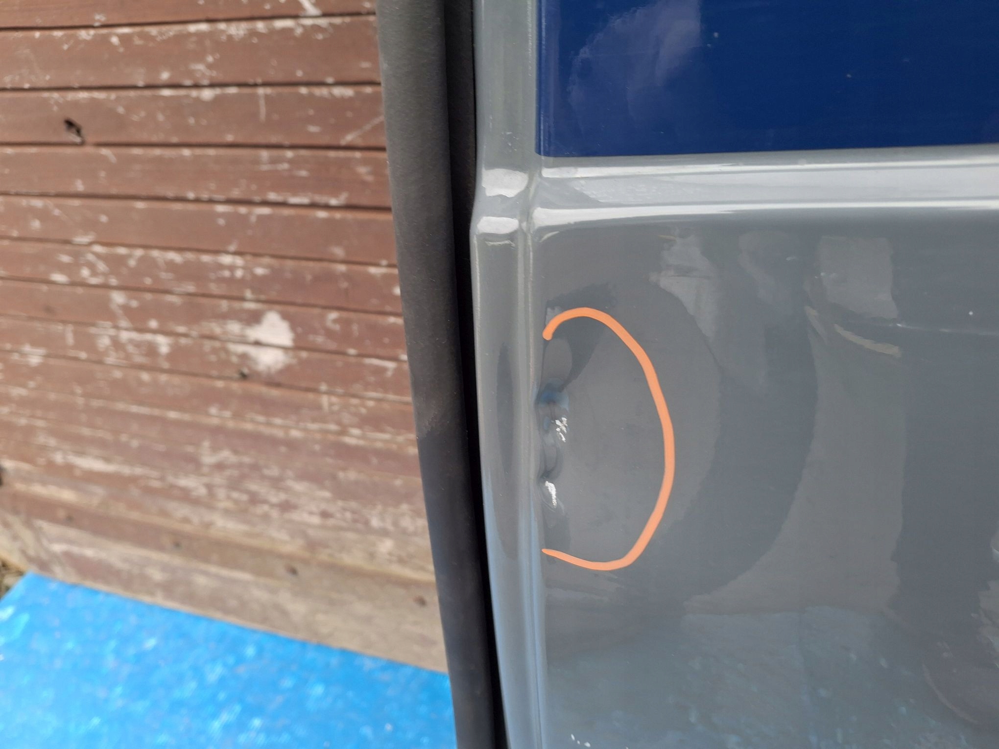 door right rear. BLASZAK RENAULT TRAFIC III 2014R->