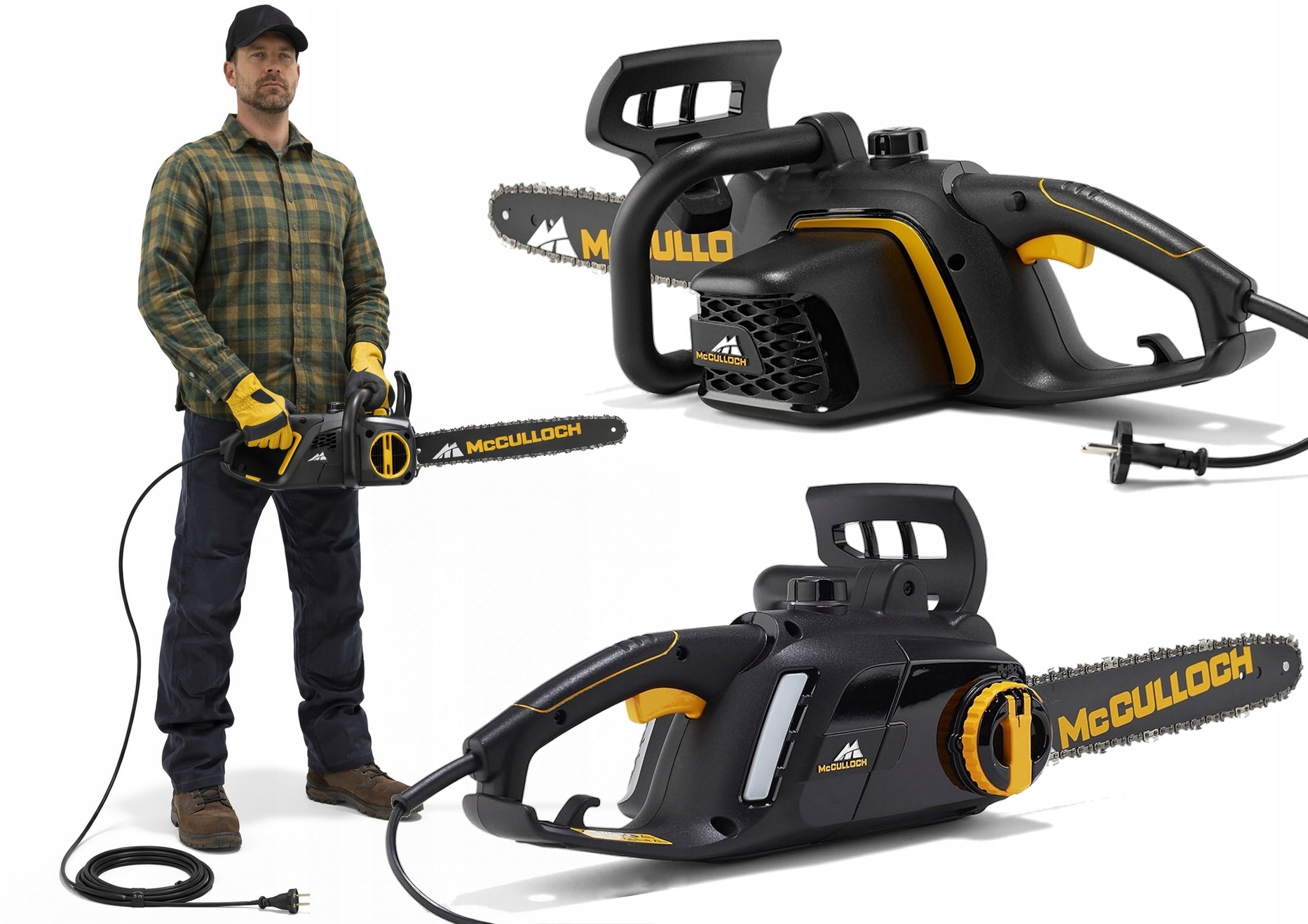 Mcculloch CSE2040 piła łańcuchowa elektryczna 40cm 2000W Husqvarna 5m kabel