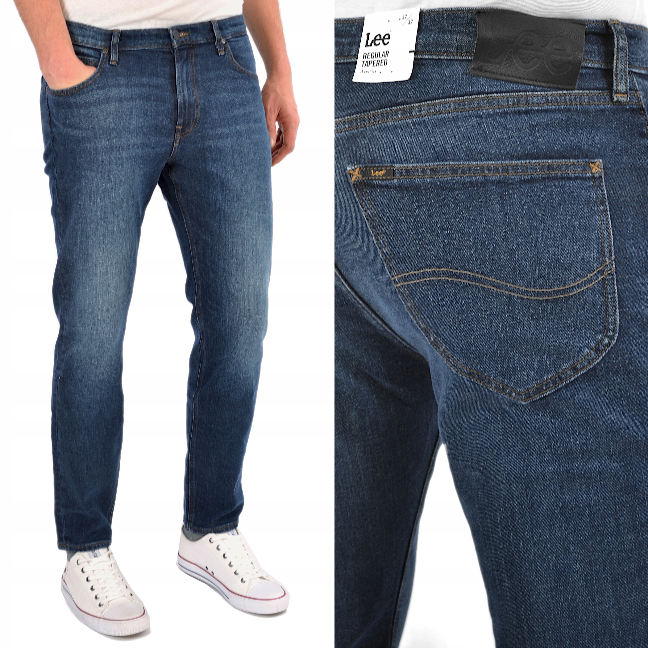 

Lee Austin Regular Tapered Jeansy W36 L32