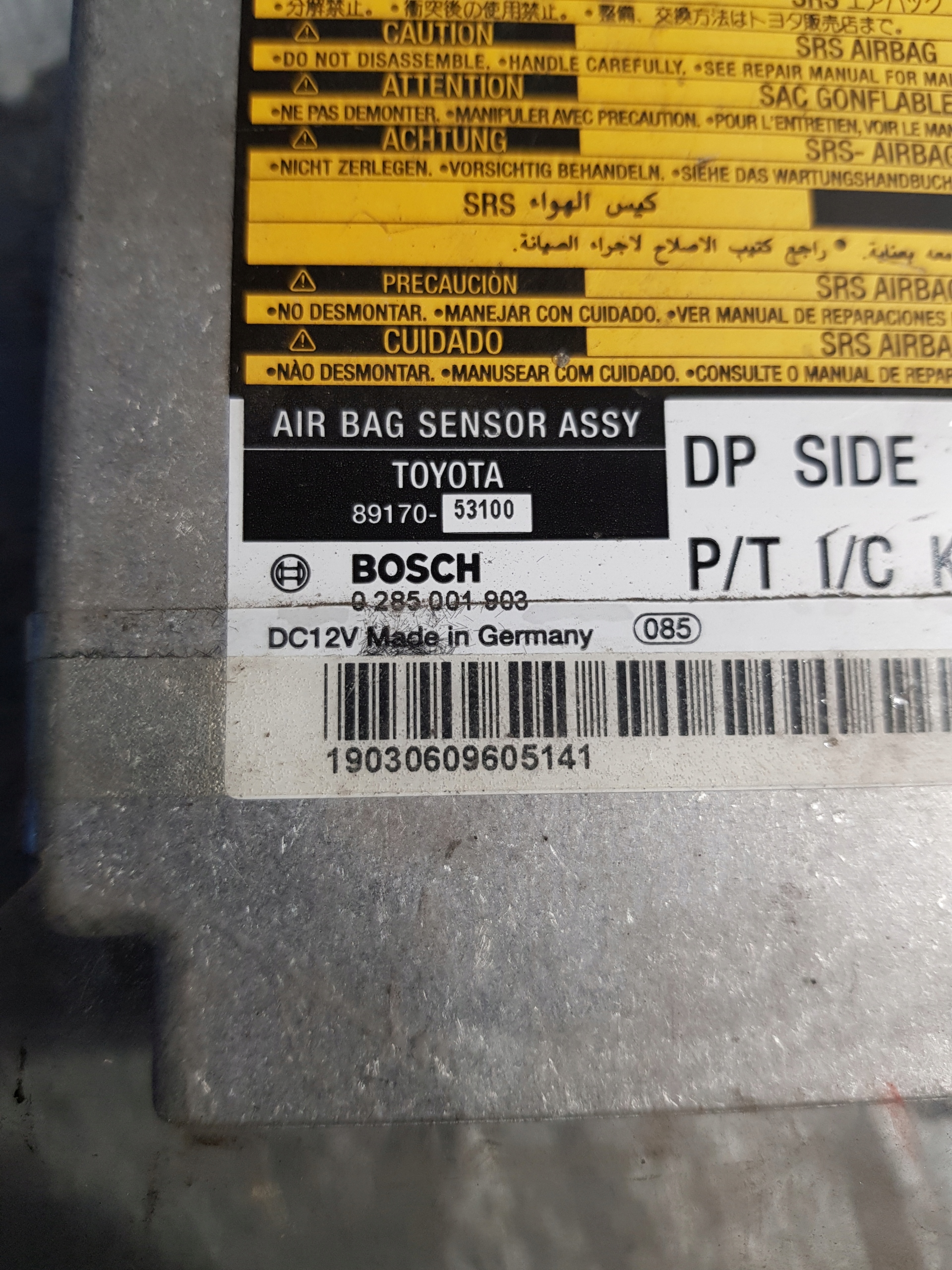 Sensor Lexus IS 250 OE 8917053100