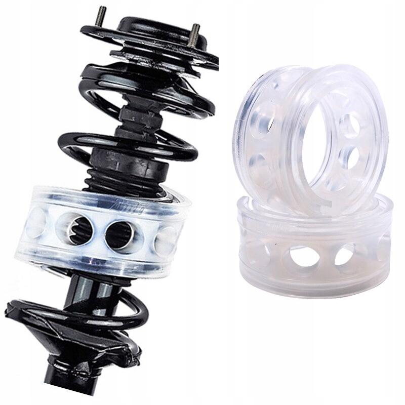 2x гумовий бустер між спіральними пружинами 65 мм