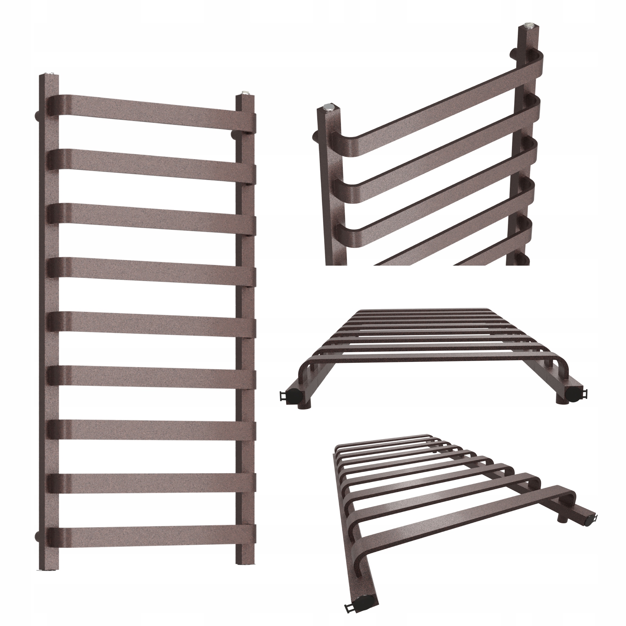 Koupelnový Radiátor Pandora 100/50 Bordový