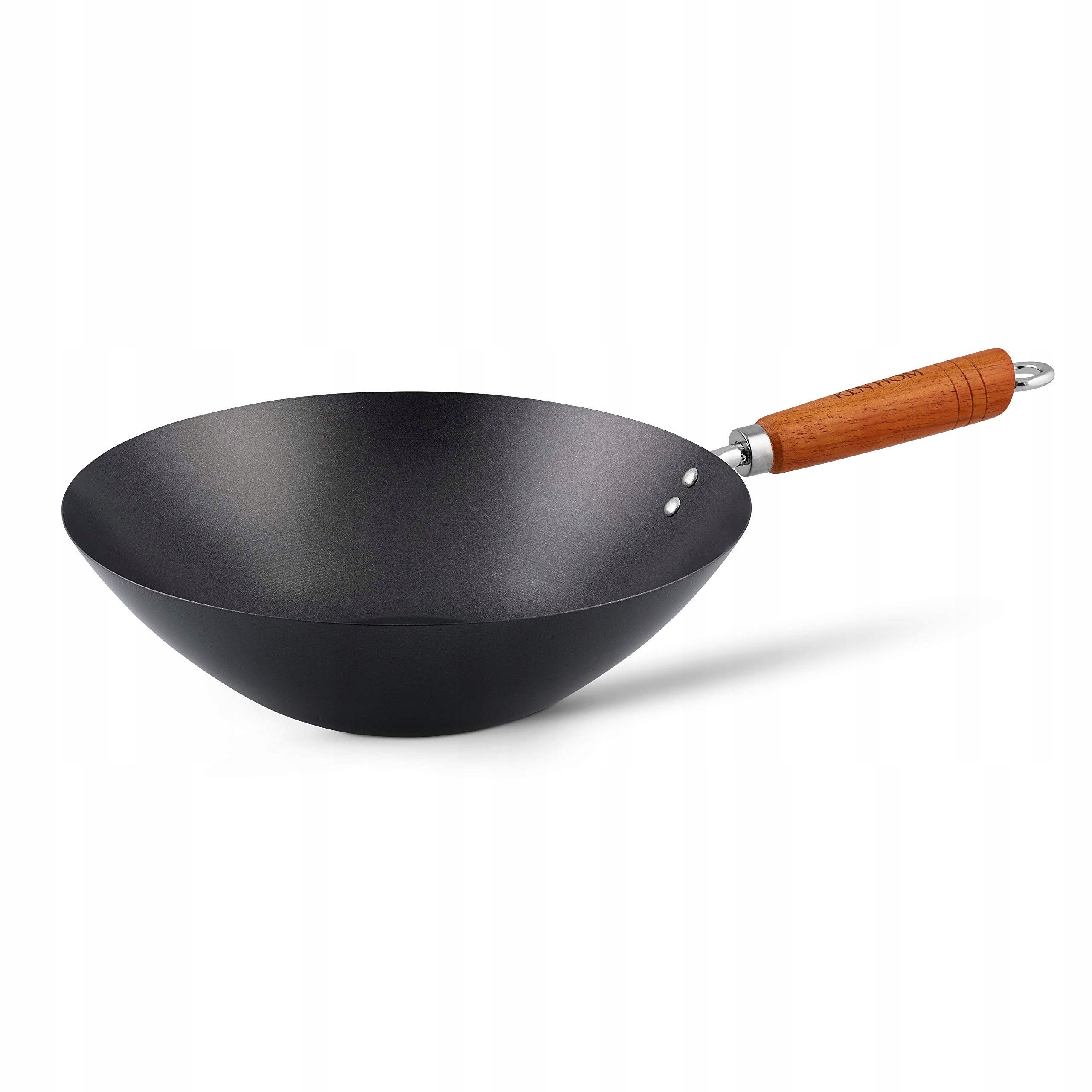 Ken Hom Classic Wok ze Stali Węglowej,