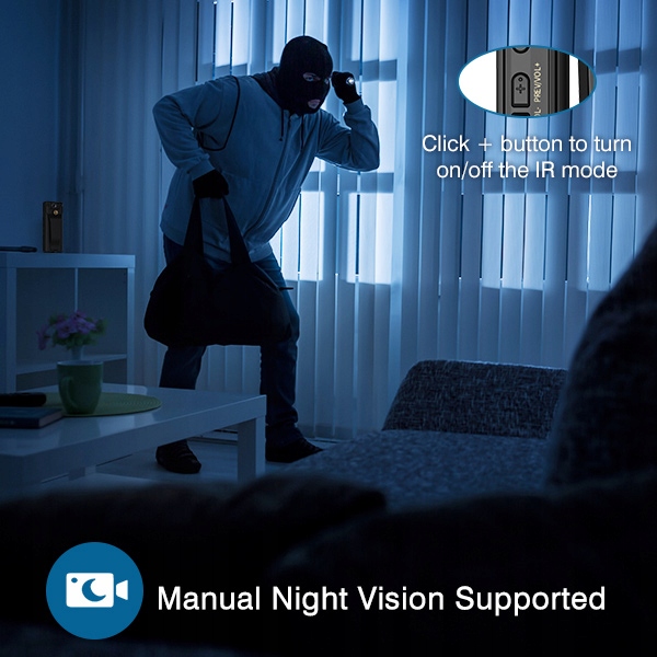 BODY KAMERA OSOBISTA DLA SŁUŻB Z EKRANEM LCD Model 1