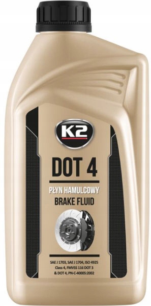 

K2 DOT-4 Płyn hamulcowy klasy DOT4 1L T108