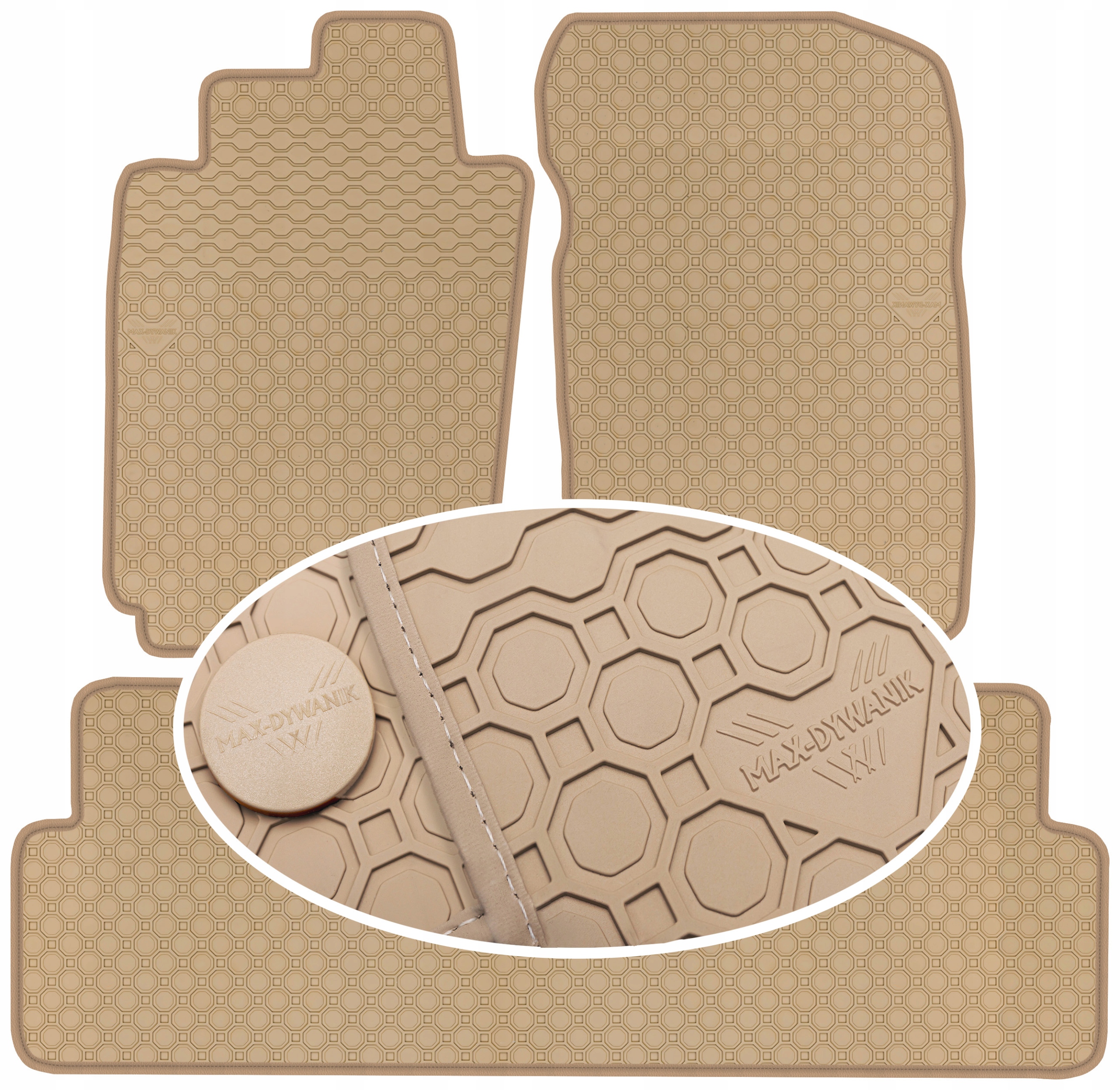 Toyota Corolla VI E90 89-93 Gumové rohože PrimeLiner