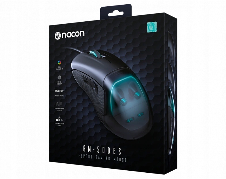 Nacon Mysz przewodowa GM-500 E-sport
