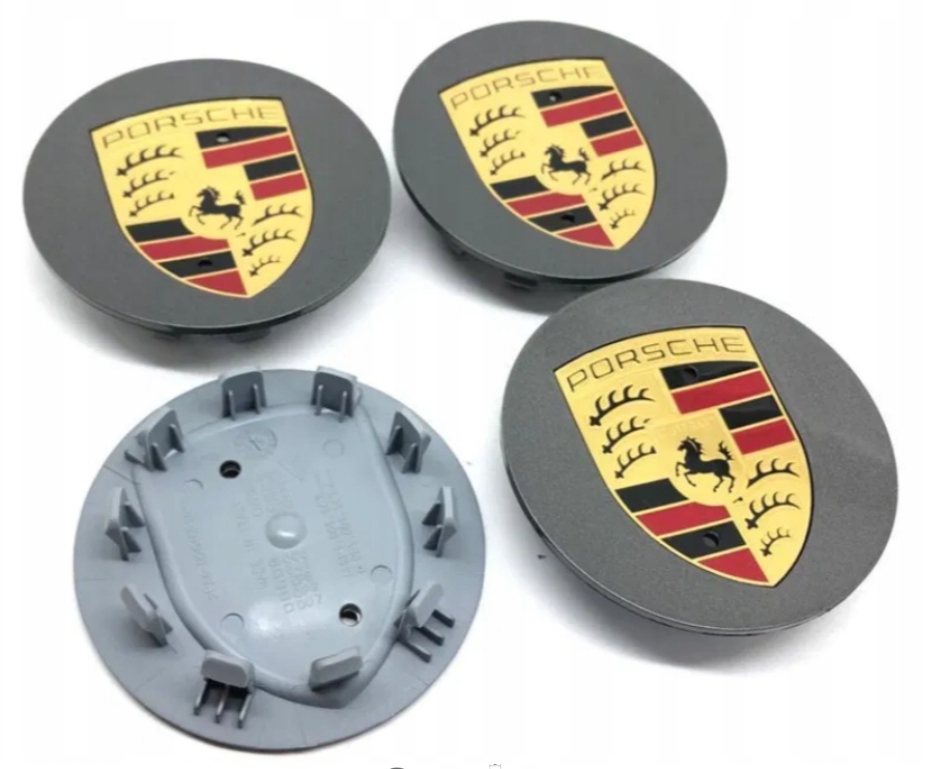 Porsche 65 mm Dekle Deky grafit komplet