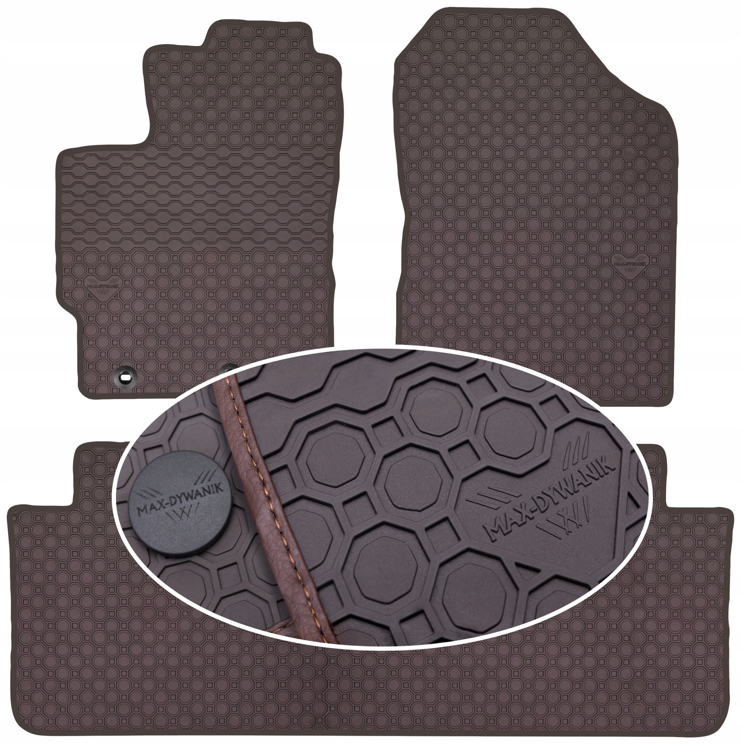 Toyota Yaris III 2011-2019 Koberce Bronzové