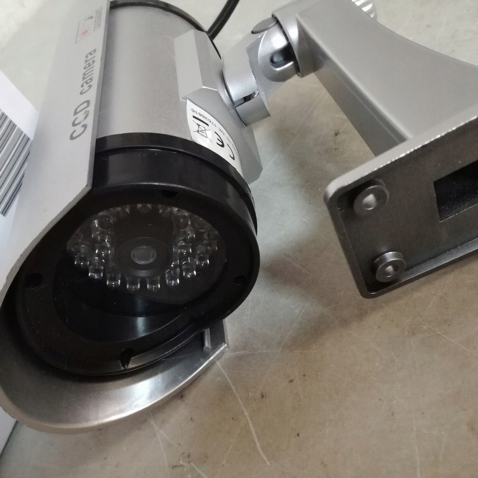 Atrapa kamery monitoringowej Relaxdays 10020576 Stan opakowania oryginalne