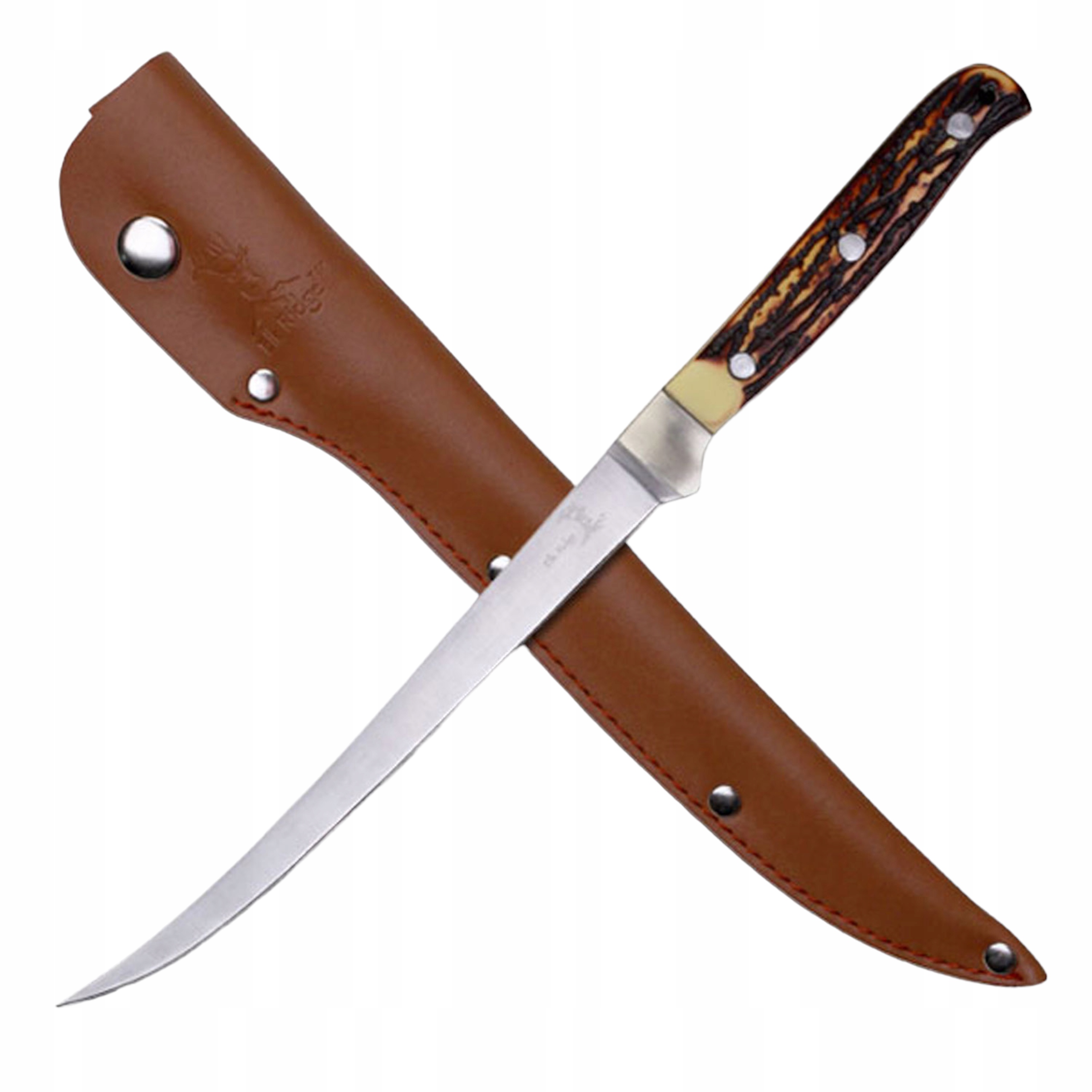 Dlouhý Nůž S Pevnou Čepelí Elk Ridge ER-146 Pro Rámování Zvěře