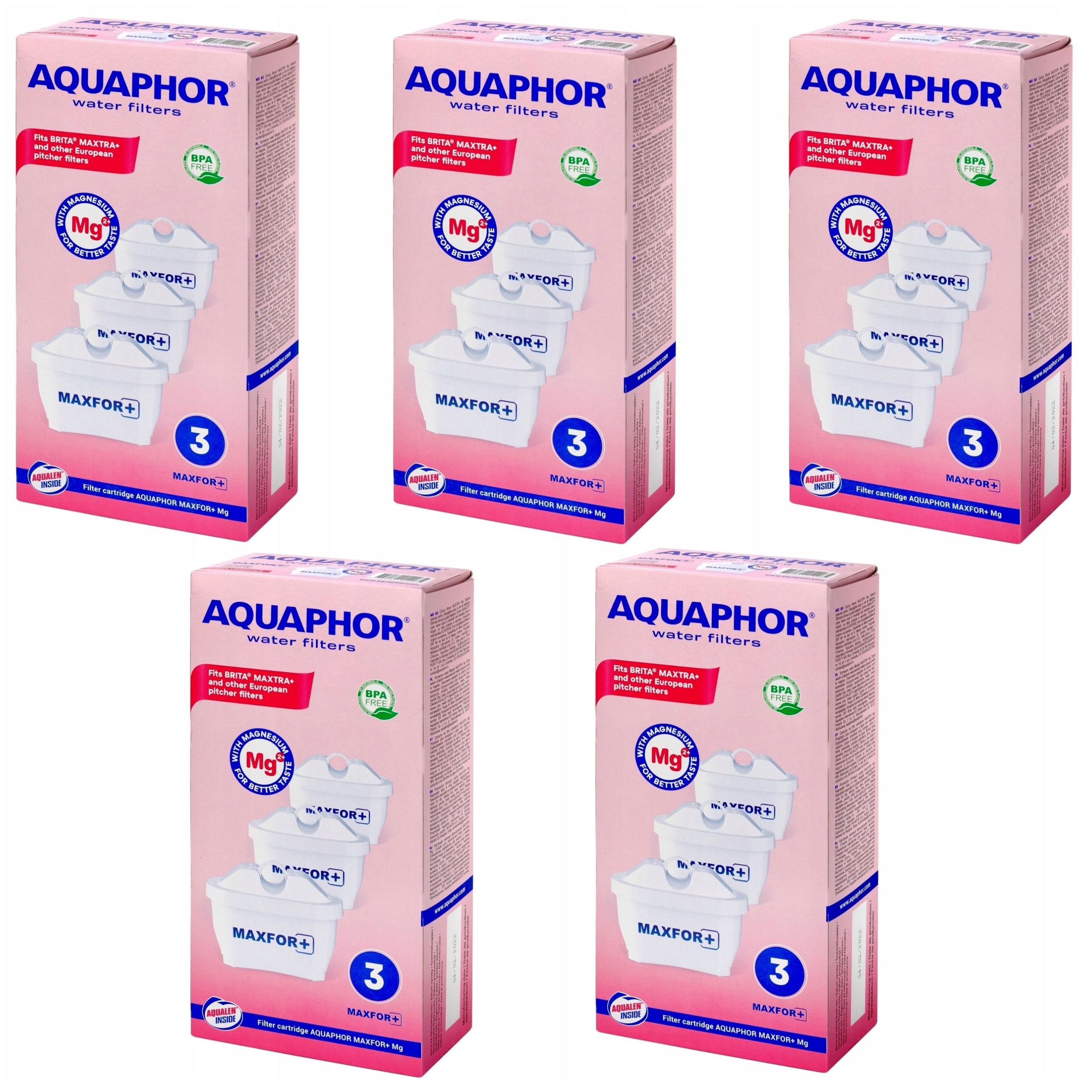 Filtr Aquaphor Maxfor+ Mg filtrační Filtrační Vložka , sada 1/5 5 kusů