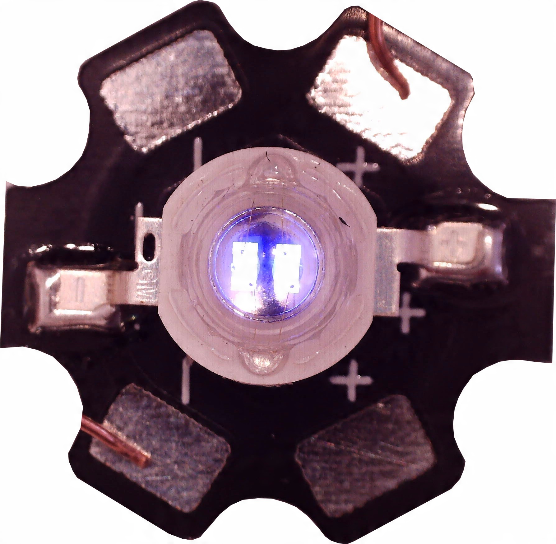 

Dioda Power Led 3W Bridgelux Royal Blue 2x45m Pcb