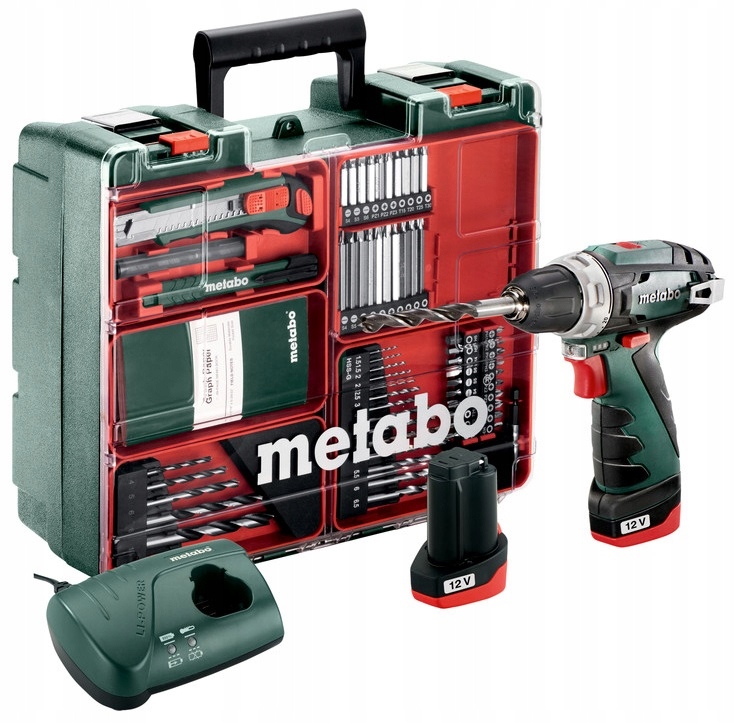 

Akumulatorowa wiertarko-wkrętarka Metabo PowerMaxx