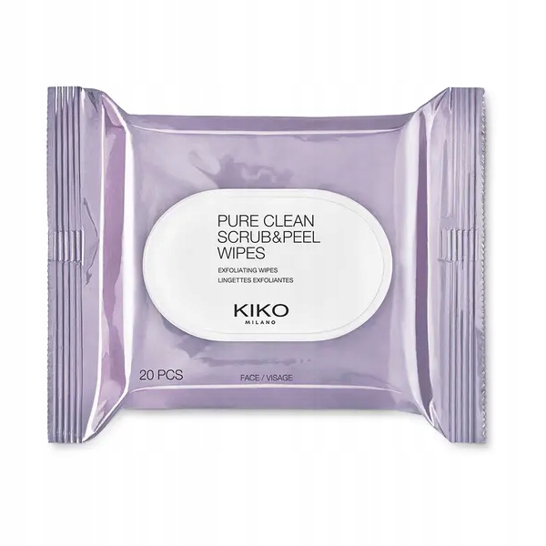 

Kiko Milano Pure Clean chusteczki złuszczające x20