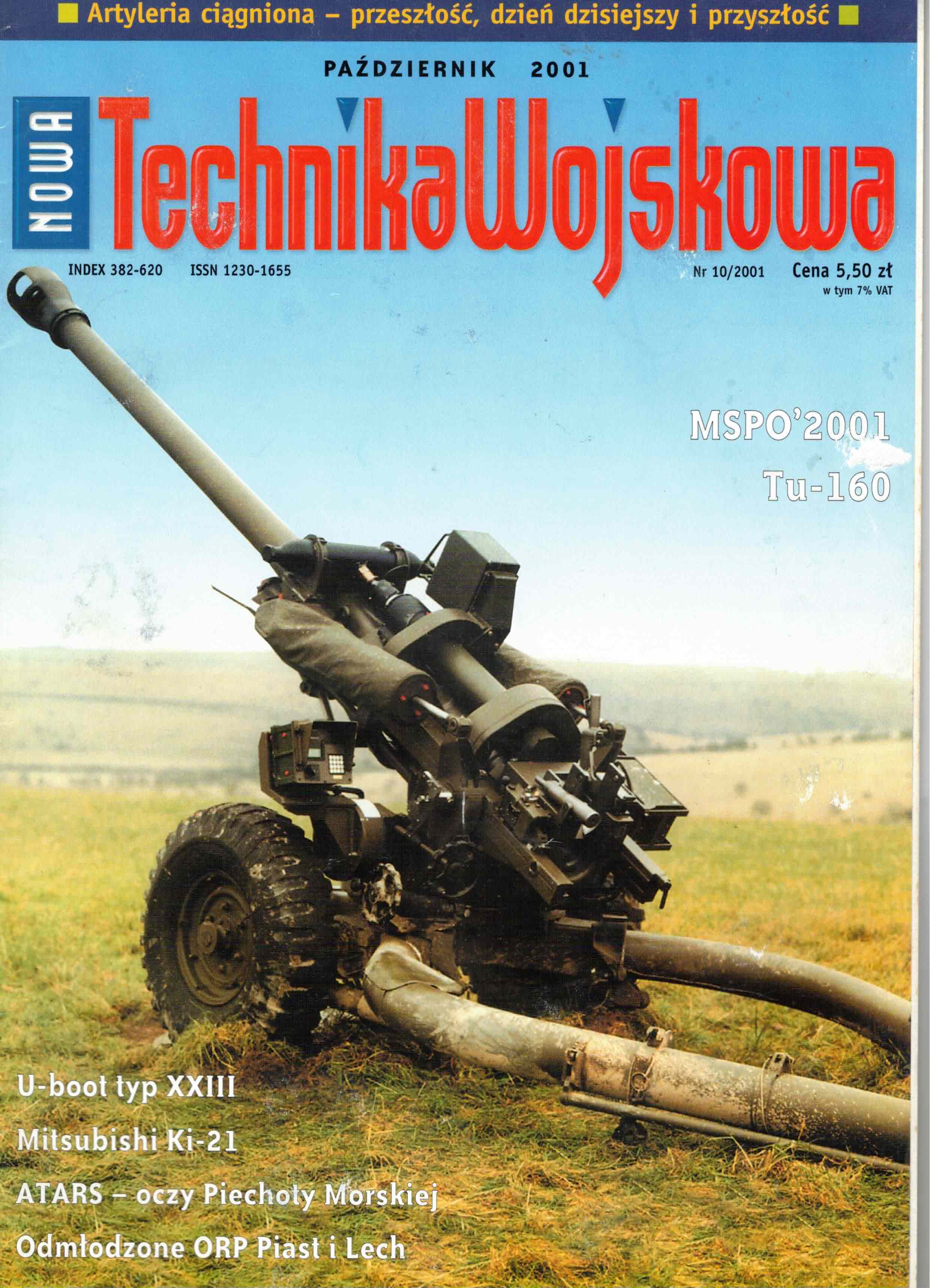 Technika Wojskowa 10/2001 U-boot typ XXIII