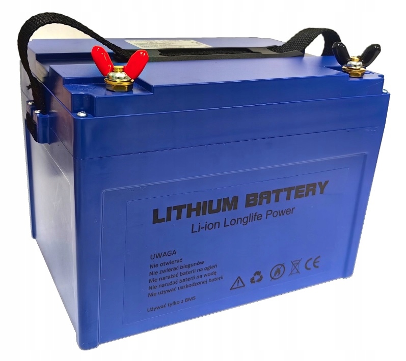 Lekki akumulator litowy li-ion 3S 110ah 12V z zabezpieczniem Bms