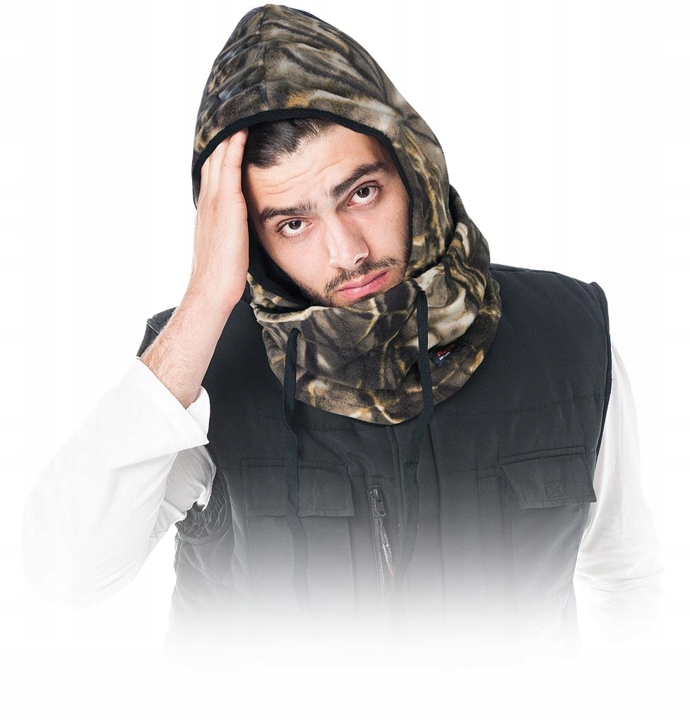 

Kaptur polarowy z kołnierzem Czhood Moro