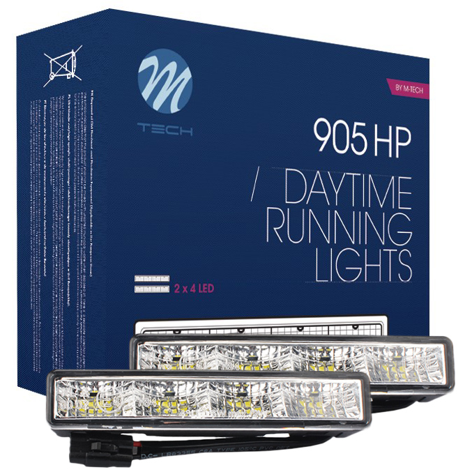 Dzienne Światła Lampy DRL Homologacja LED Osram