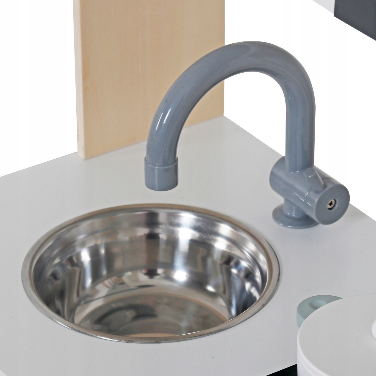 KUCHNIA DREWNIANA DLA DZIECKA ZE ŚWIATŁEM DŹWIĘKIEM I AKCESORIAMI Marka inna