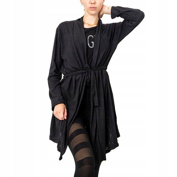 

M922 Black Czarna Damska Narzutka Uniwersalny