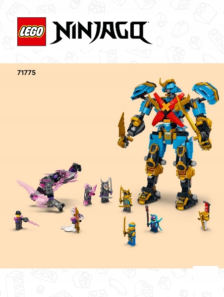 LEGO INSTRUKCJA z zestawu 71775 (250g)