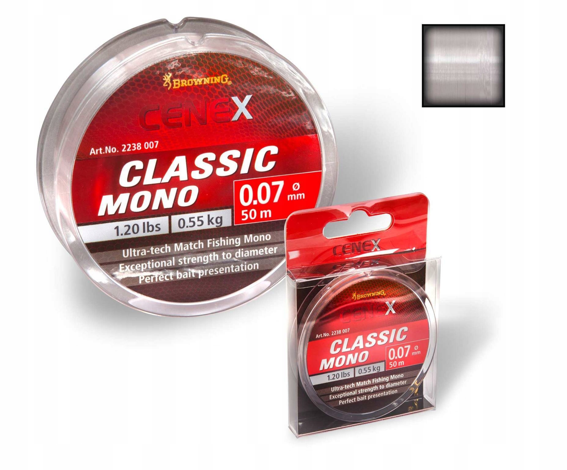 Żyłka Browning Cenex Classic 0,07mm/50m