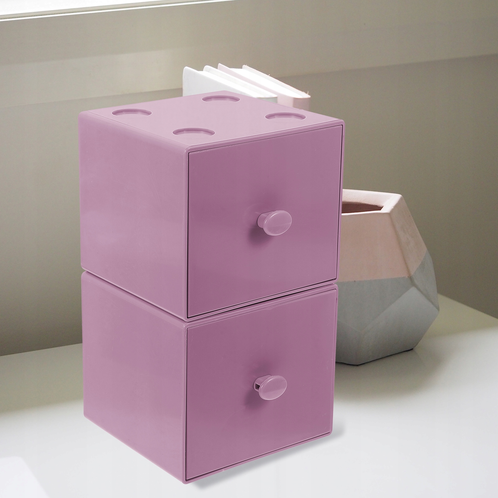 2PCS Dresser Stackable Driformie Organizer Marka inny