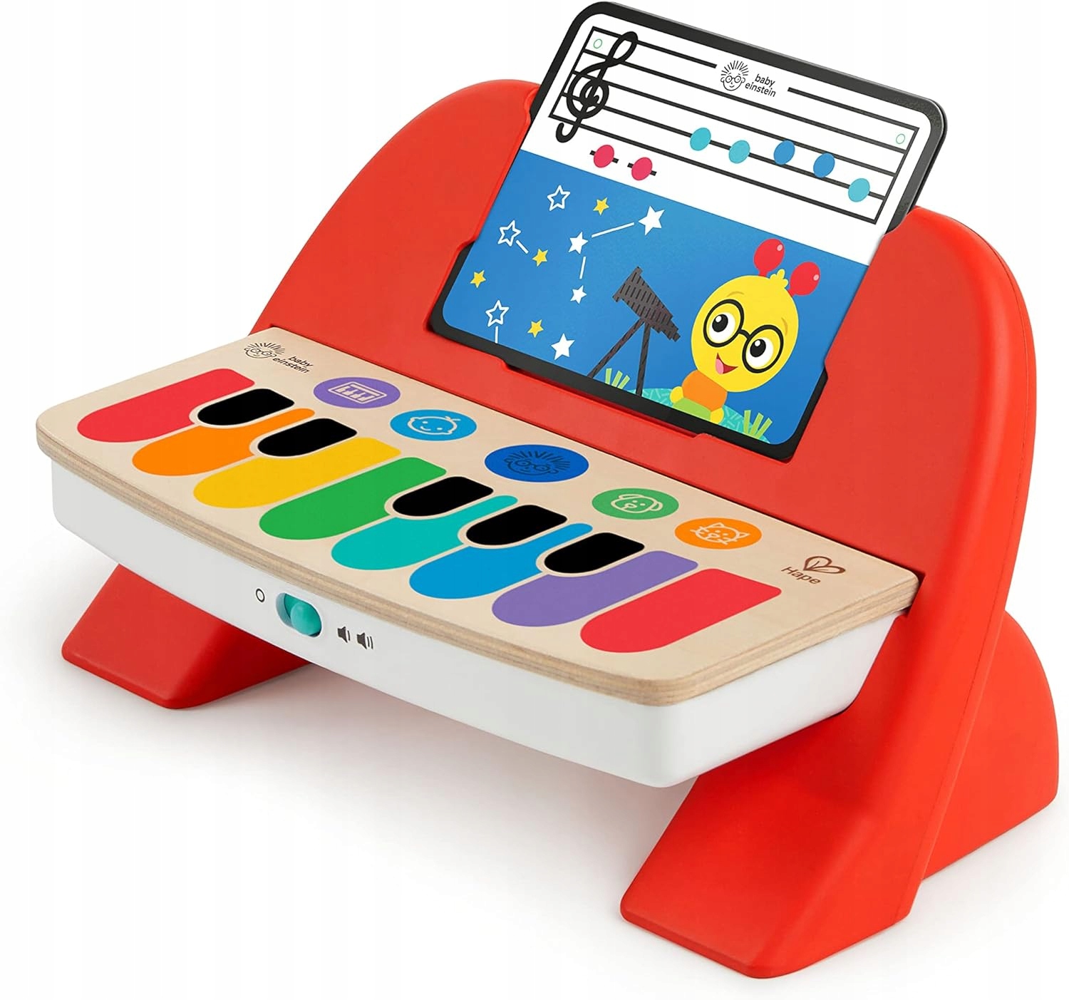 BABY EINSTEIN DREWNIANE PIANINO MAGICZNE PIANINKO DLA DZIECI MAGIC TOUCH