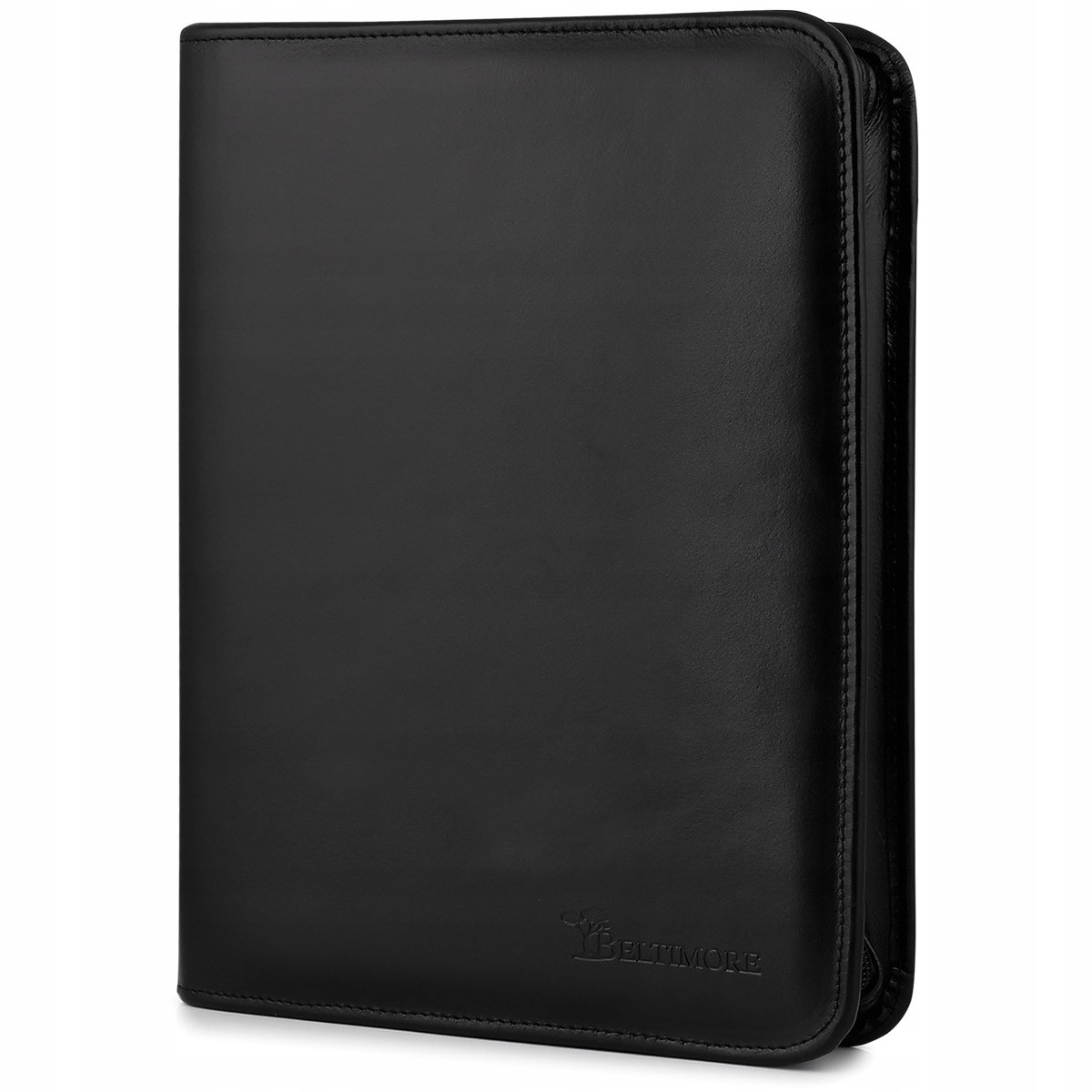 Aktovka kožená černá unisex Beltimore