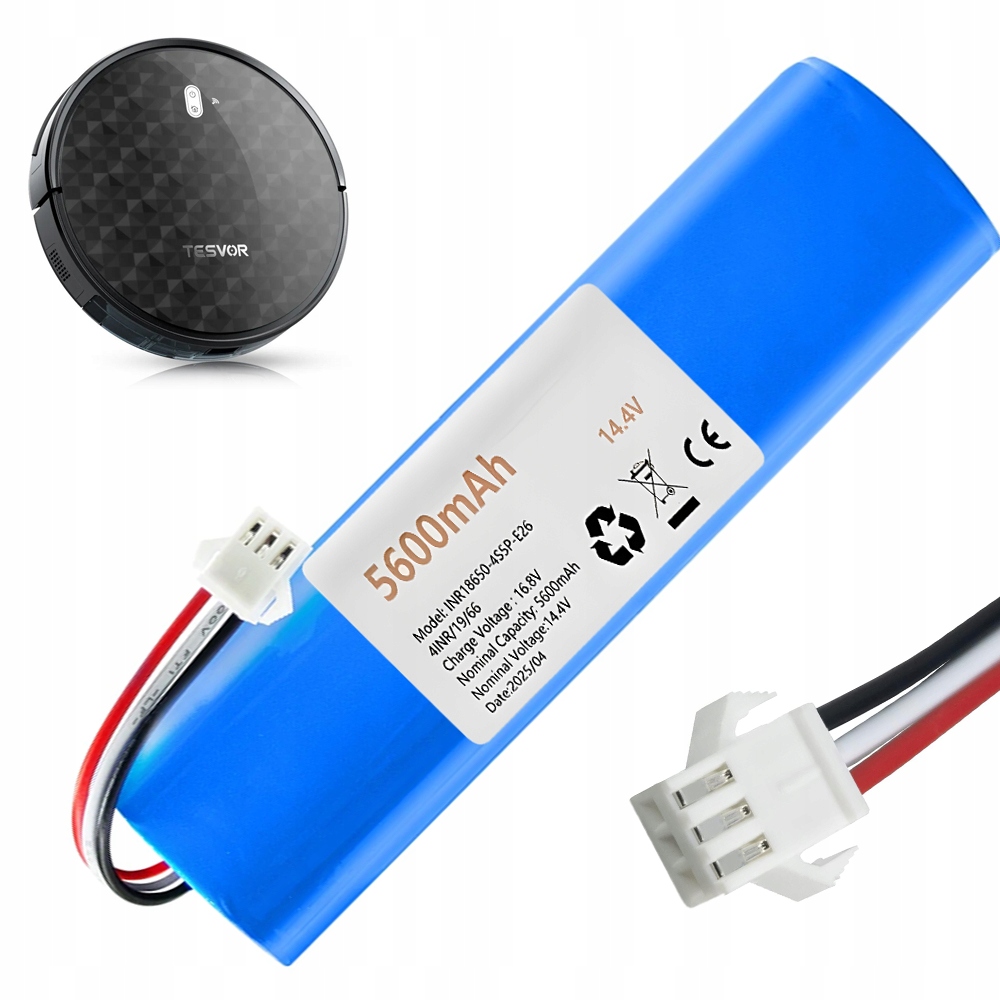 Náhradní baterie Akumulátor pro Proscenic M7 Pro/M8 Pro 14.4v 5600mah