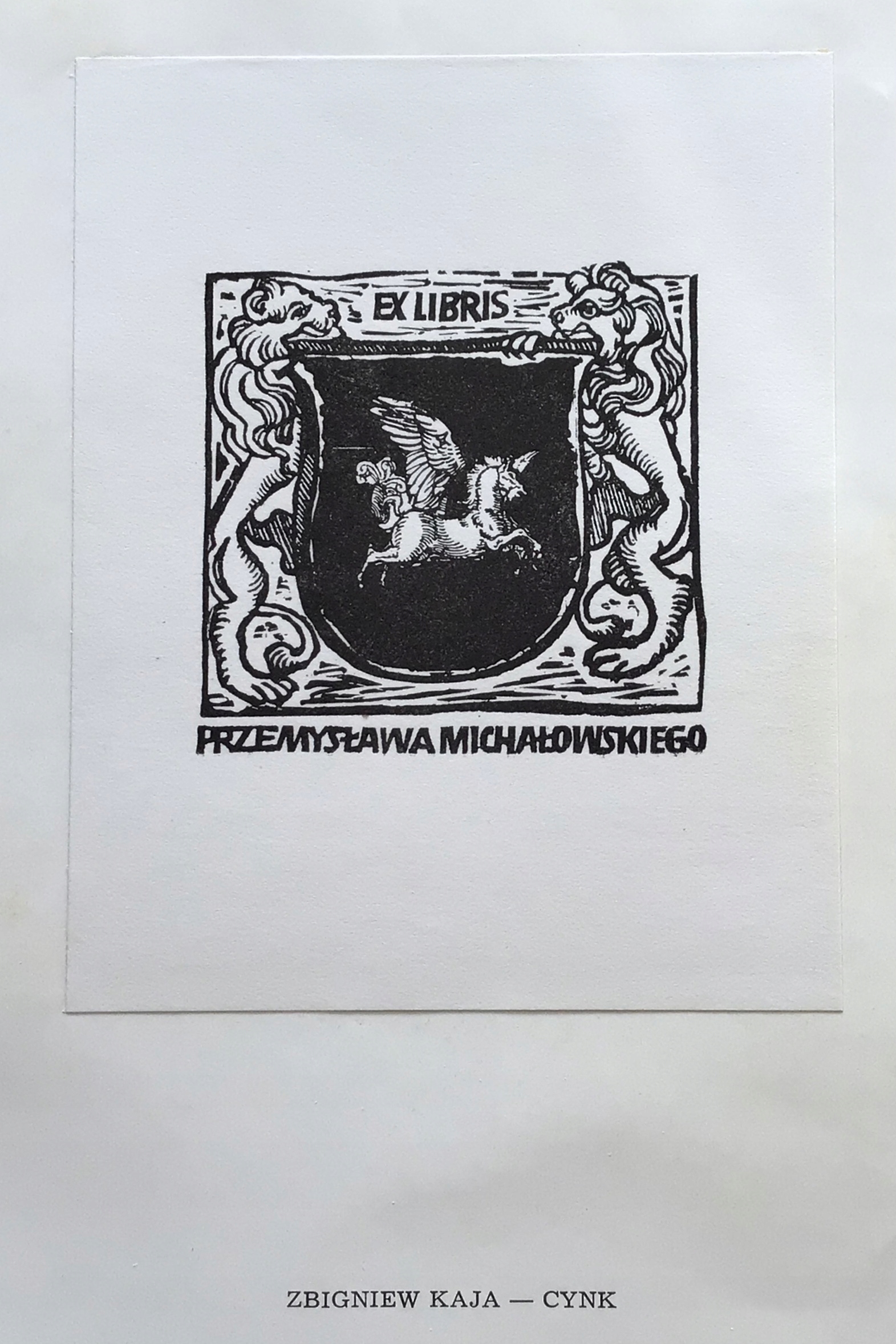 Ex-libris Zbigniew Kaja