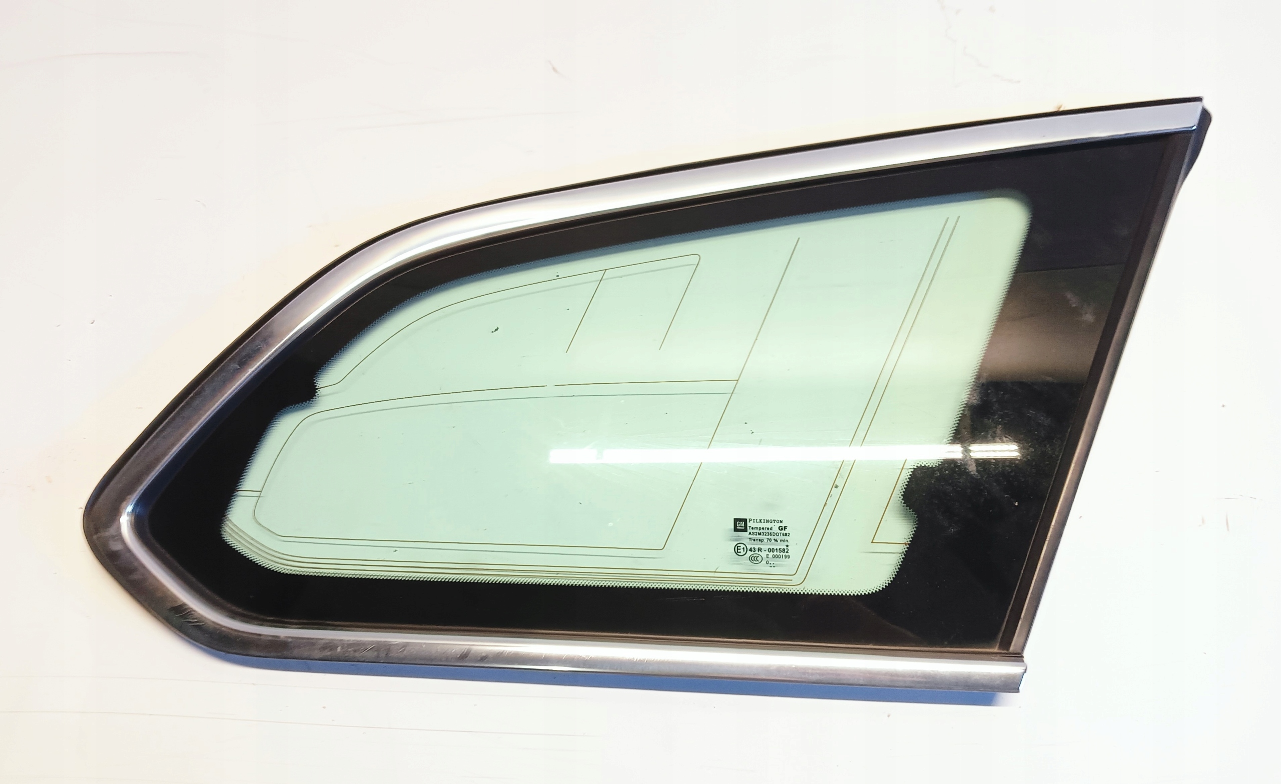 window right rear part OPEL ASTRA J KOMBI