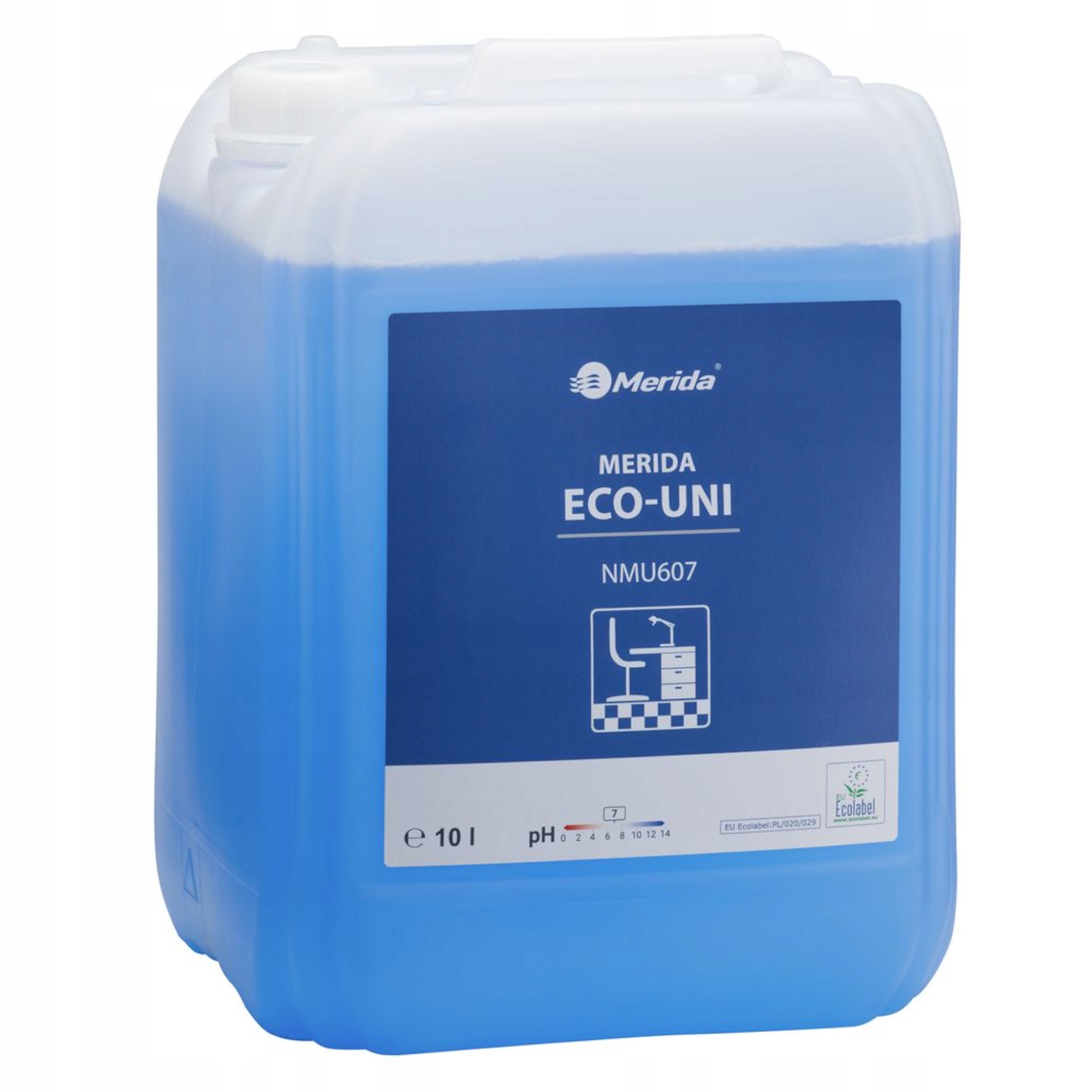 Merida Eco-uni Čisticí Prostředek Na Voděodolné Povrchy, 10 L, NMU607