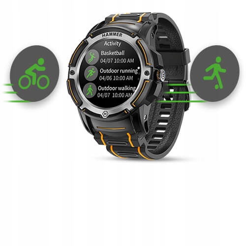Smartwatch HAMMER Watch Plus Kompatybilność systemowa Android iOS
