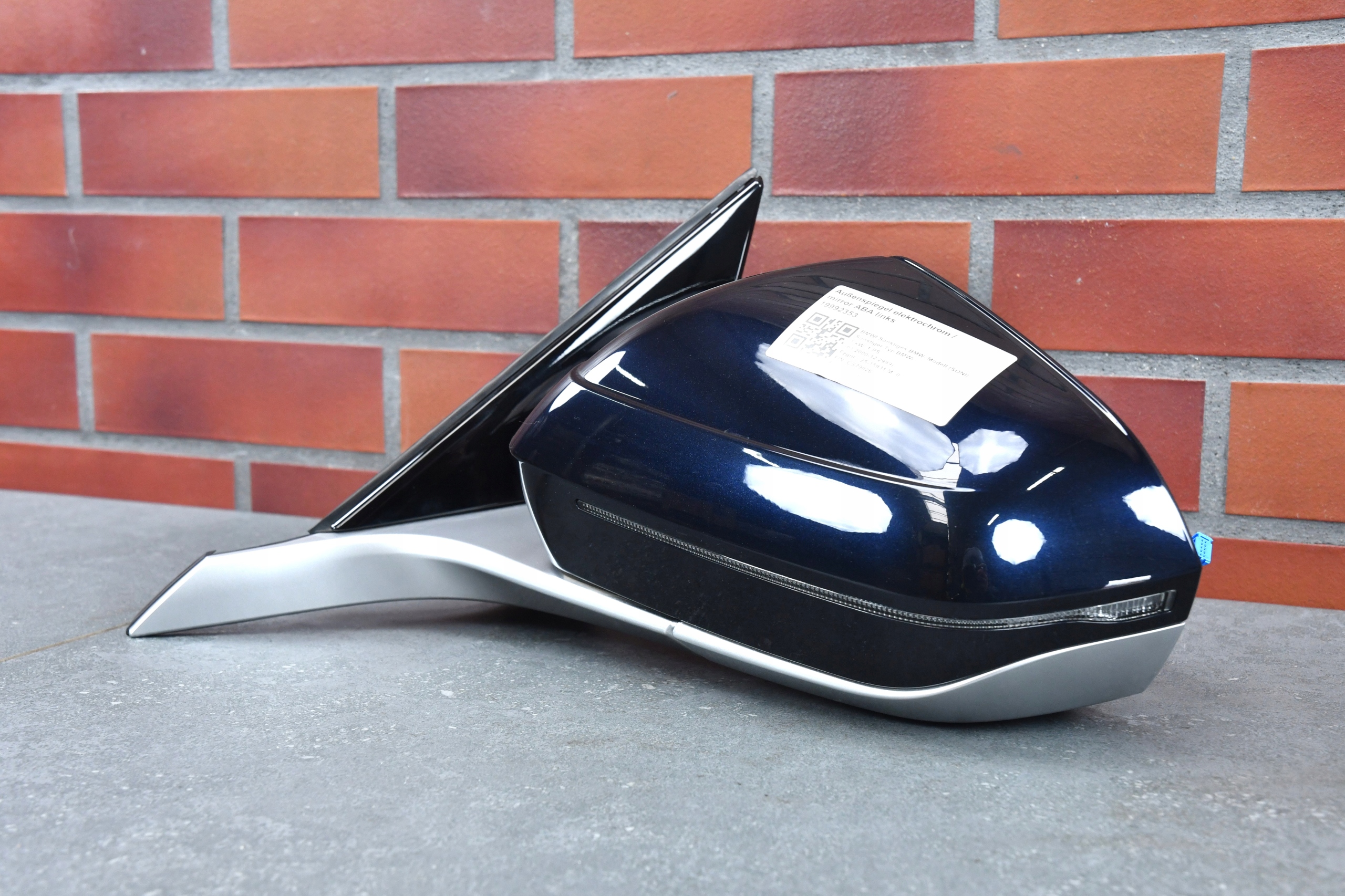 mirror left BMW 5 G60 G61 KAMERA 416 CARBONSCHWARZ