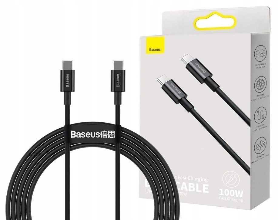 

Kabel Usb-c Type-c 100W Pd Quick Charge 5A Baseus