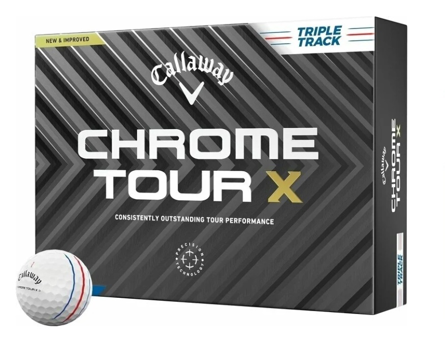 Callaway Chrome Tour X piłki golfowe 12 szt. Triple Track