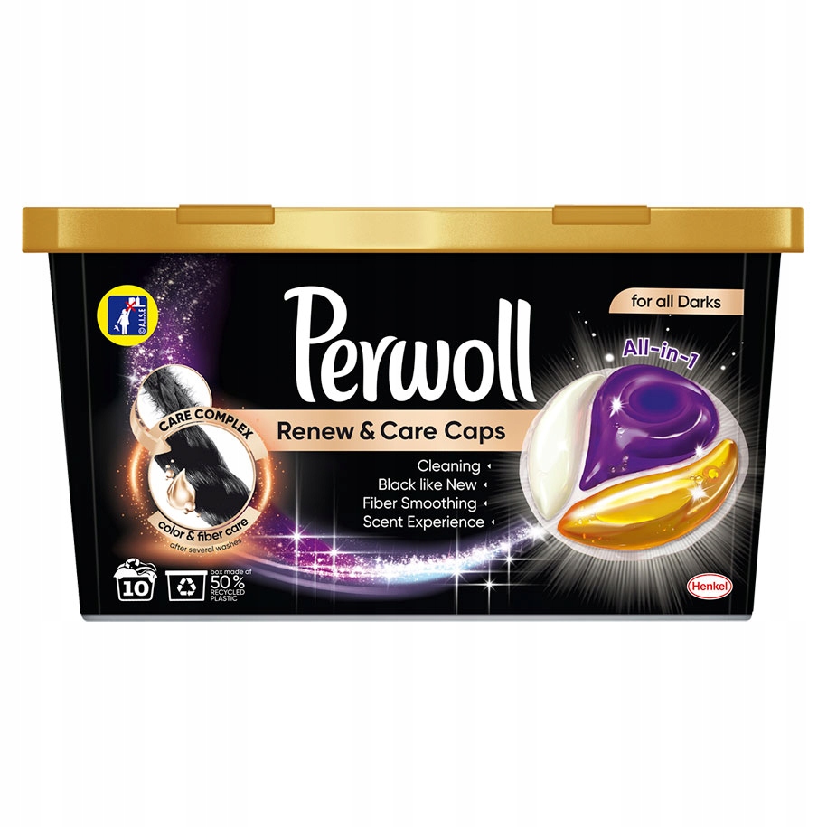 

Perwoll Renew Care kapsułki Black Dark czerń 10szt