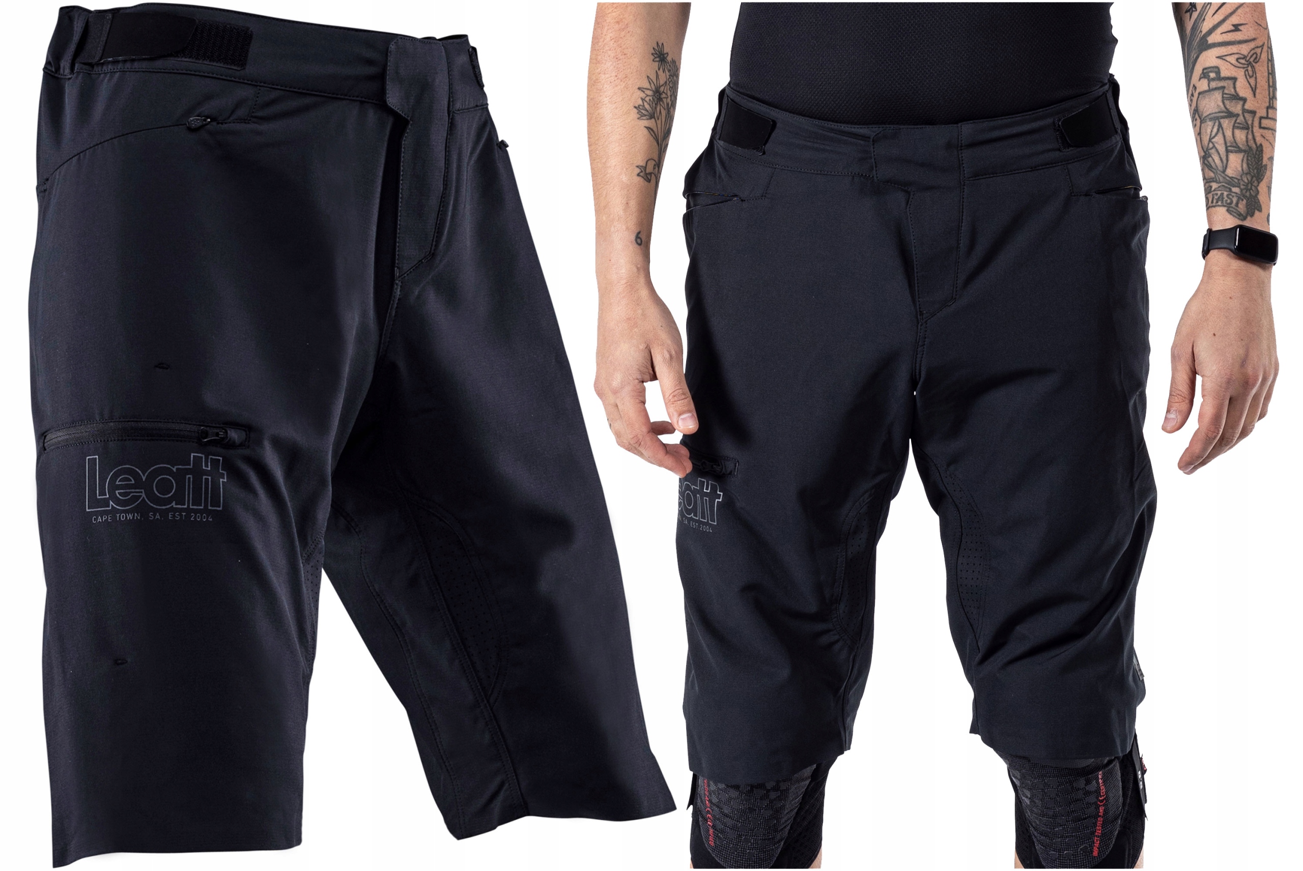 Kraťasy na Mtb kolo Leatt Enduro 1.0 Black L