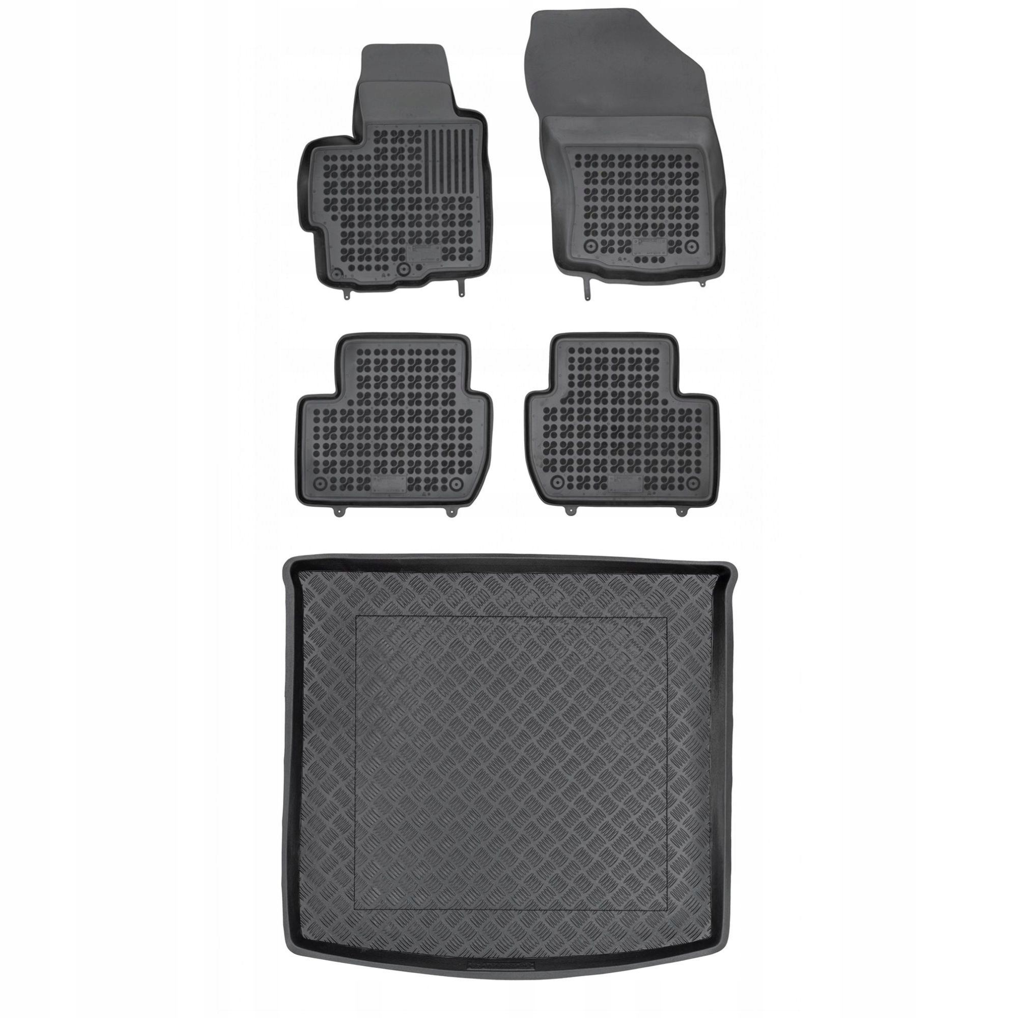 Sada koberčekov a protišmykovej rohože Mitsubishi Outlander III 2012-2021