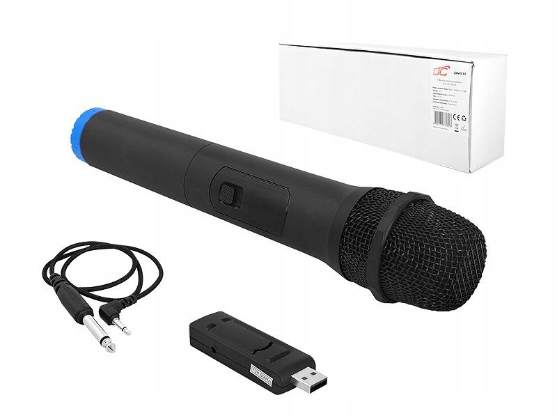 PROFESJONALNY MIKROFON BEZPRZEWODOWY 15m KARAOKE