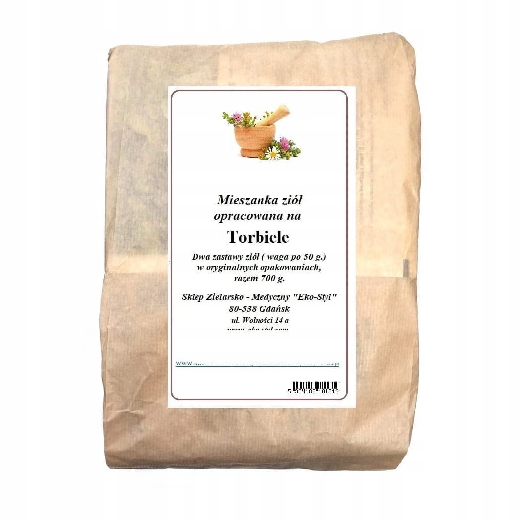 Torbiele Jajników zestaw A -Mieszanka-Zestaw ziół Eko-Styl