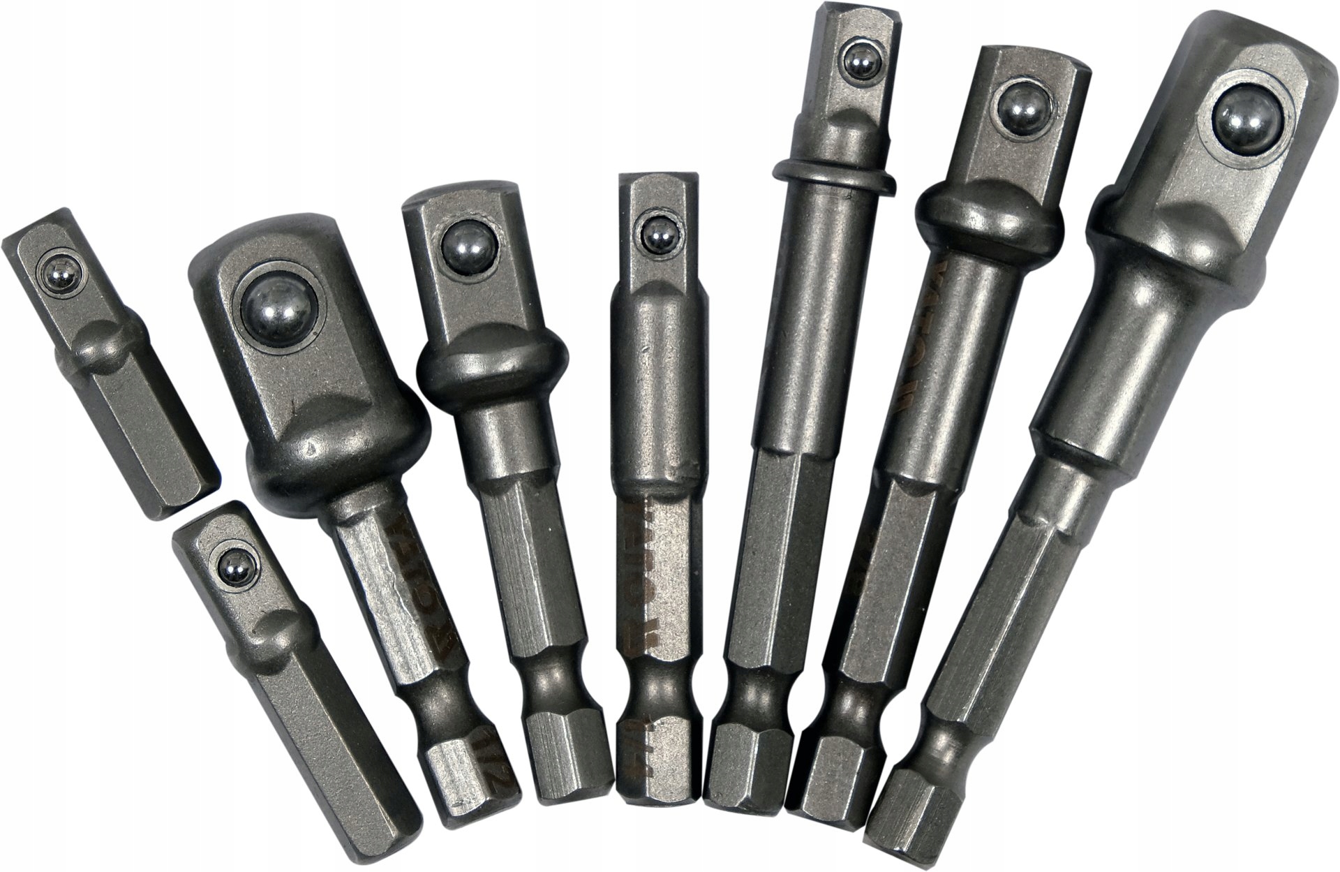 

Yato Zestaw Adapterów Hex Do Nasadek 8 Szt. 04639
