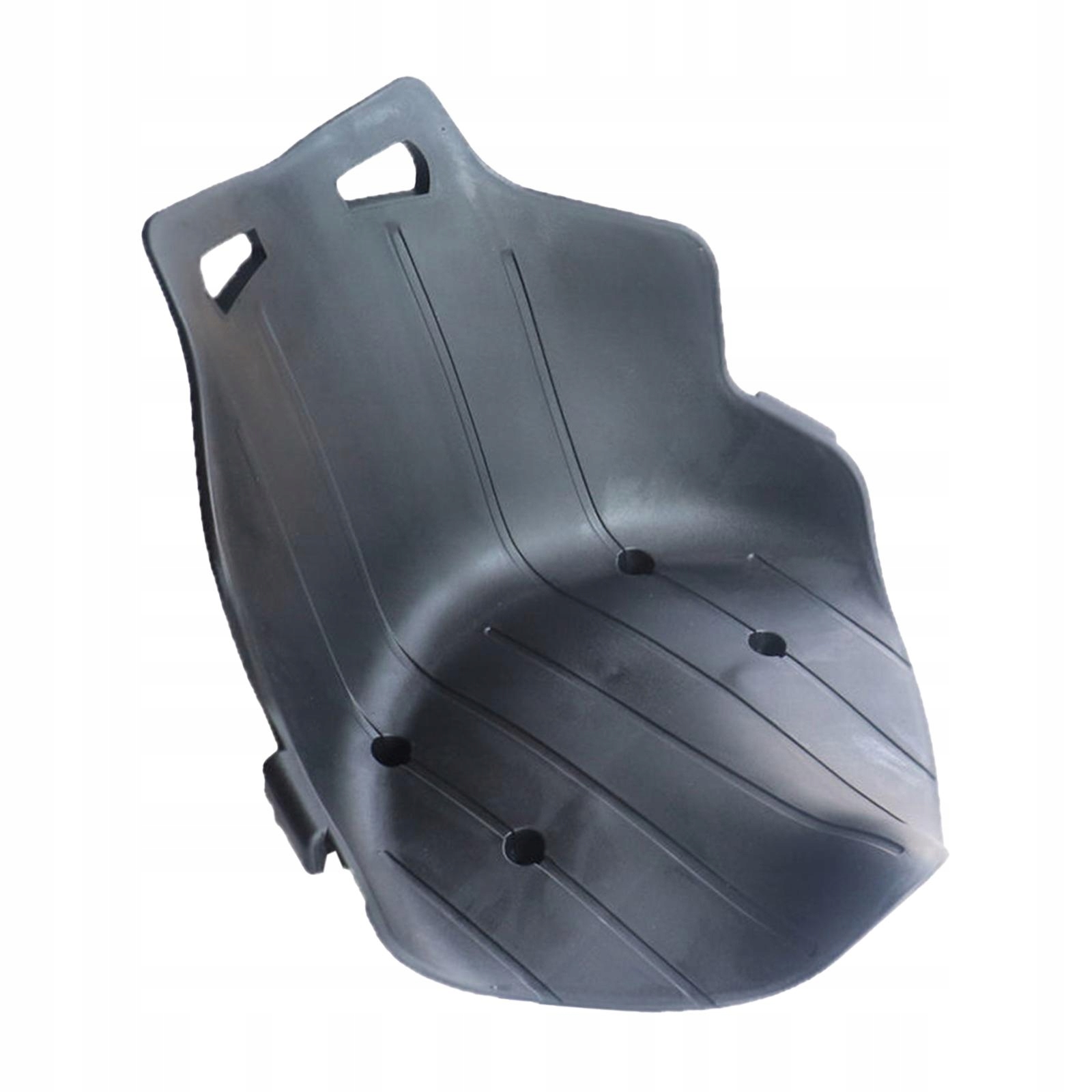 Siodełko do wózka z niskim oparciem, czarne Producent części inny