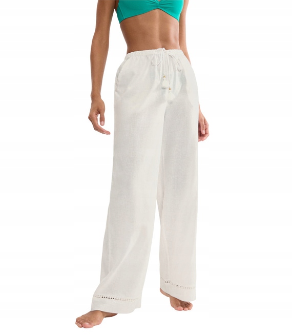 Dámské dlouhé lněné kalhoty Triumph Summer Wear Trousers 01 46