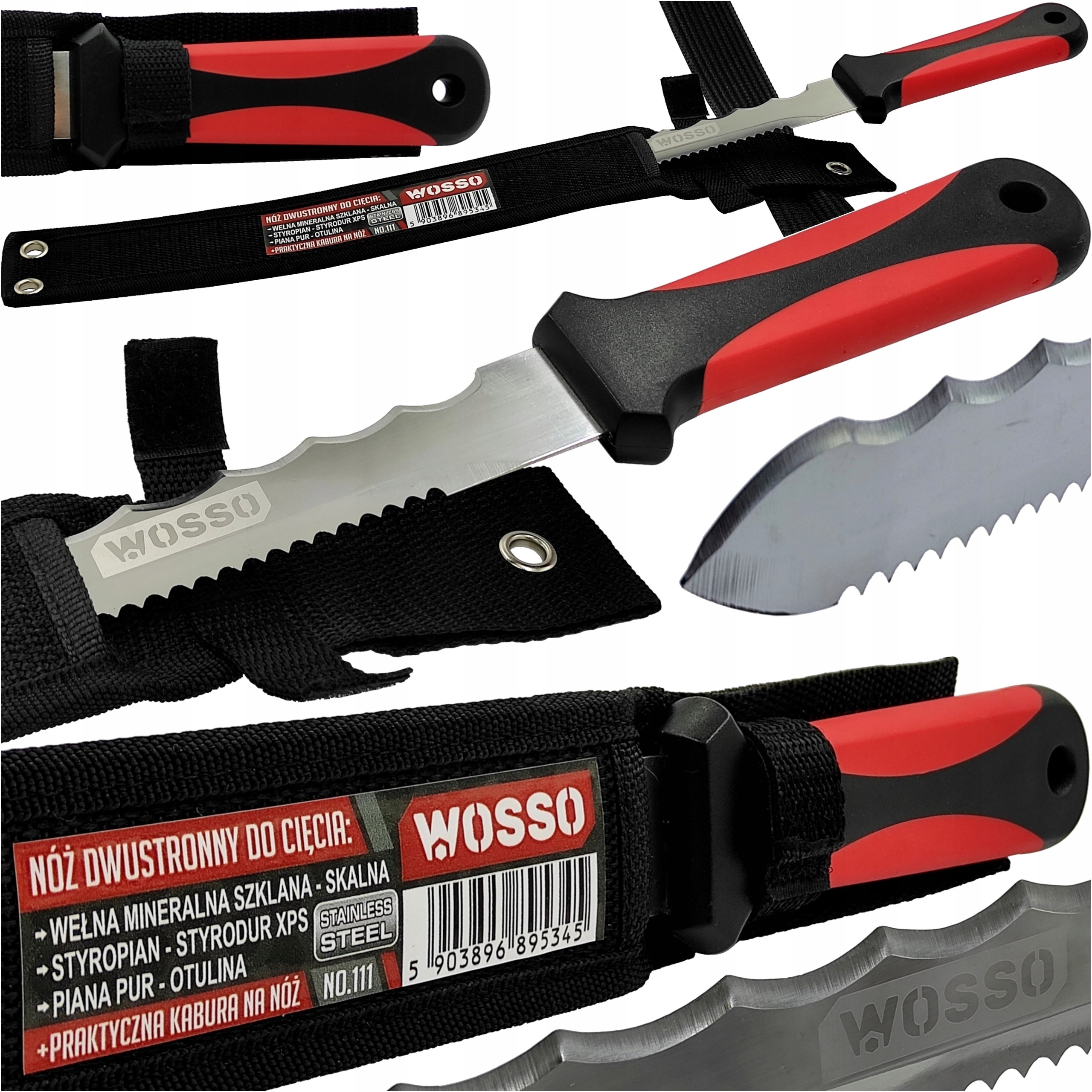 

Nóż do cięcia Waty Wełny Mineralnej Styropianu Pro