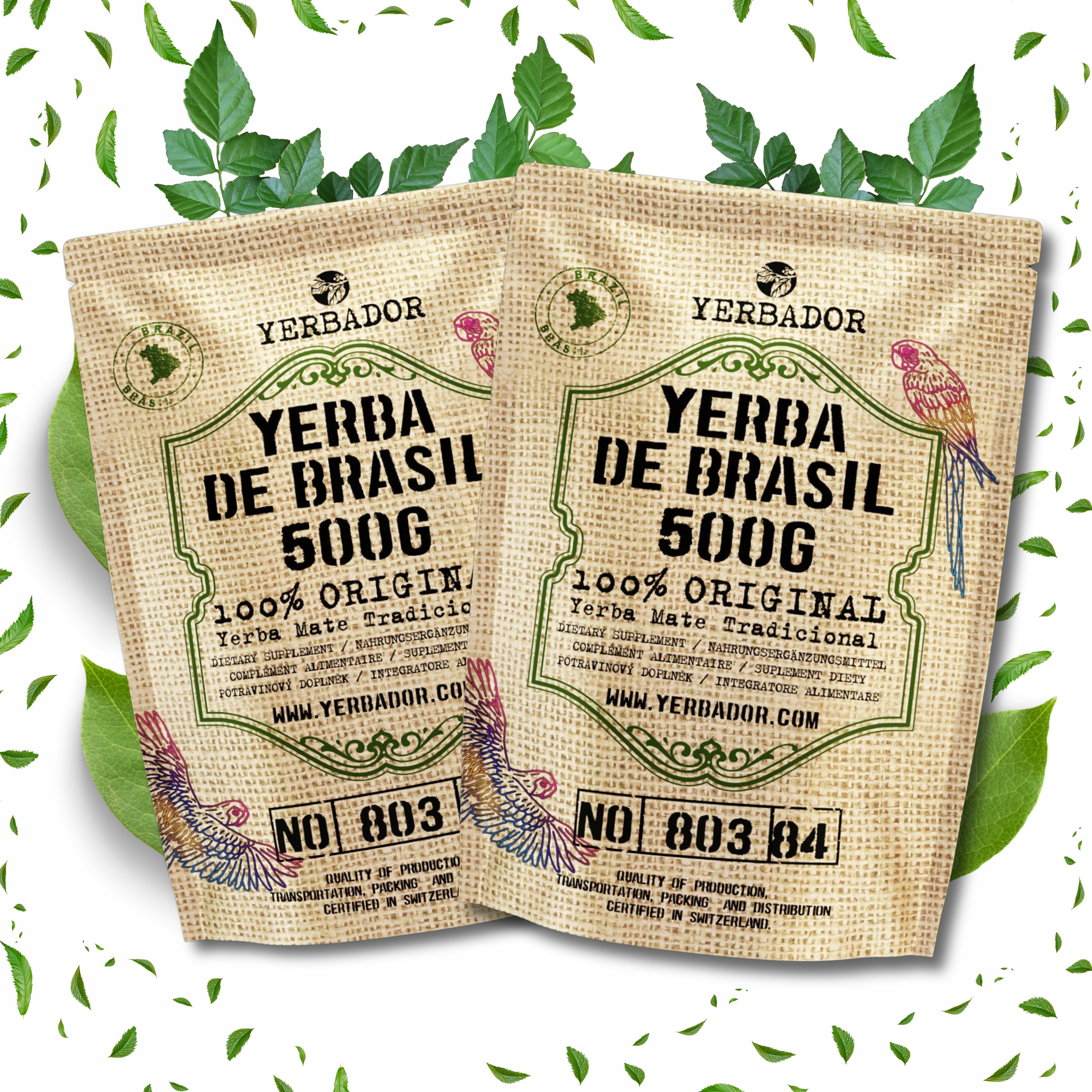 Levně Yerba Mate Klasická brazilská přírodní energie De Brasil 500 g