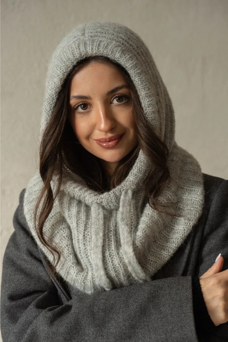 Kominiarka damska Balaclava Alpina Szara